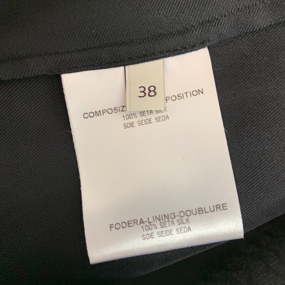 NWT Stella McCartney Black Silk Cocktail Dress 4 - Picture 9 of 14